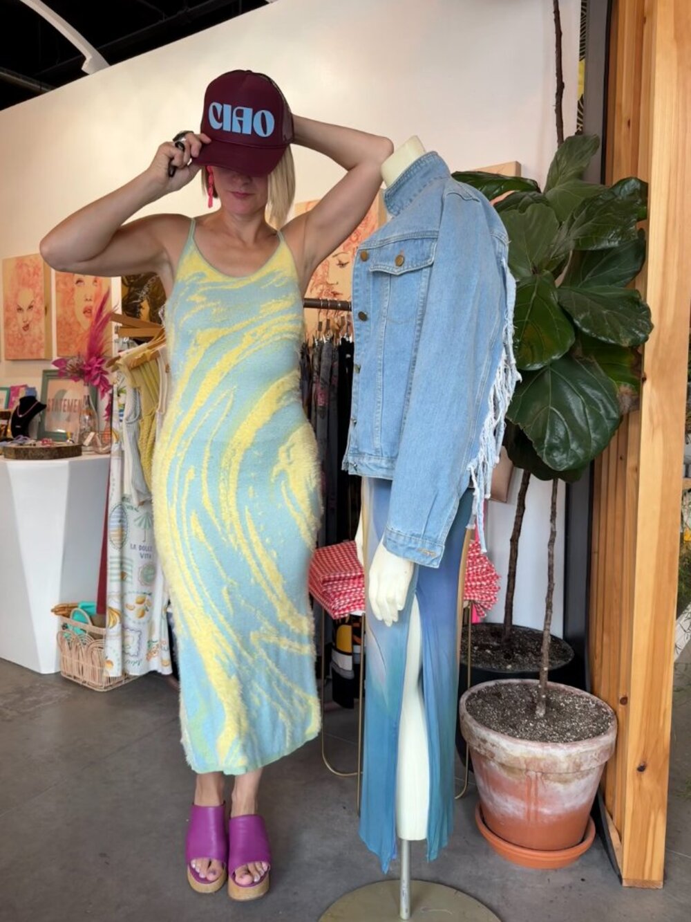 House Of Sunny Cypress Hockney Dress- Size 2